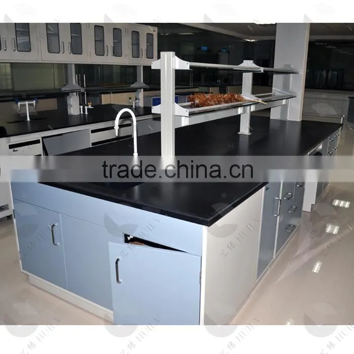 Free design Use Reagent Shelf Laboratory Central Bench