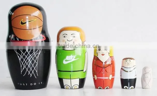 Traditional Chinese elements( zhuang yuan) Nesting Dolls