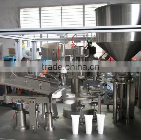 HGF TUBE FILLING AND SEALING MACHINE for tooth paste