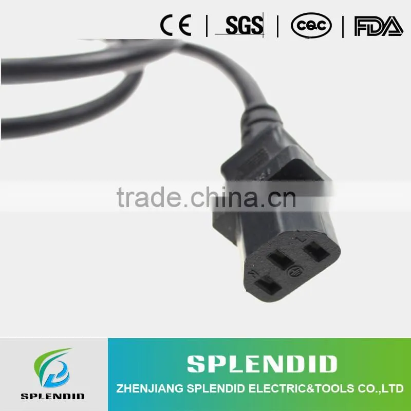 Splendid C13 Male to C14 Female Power Cable