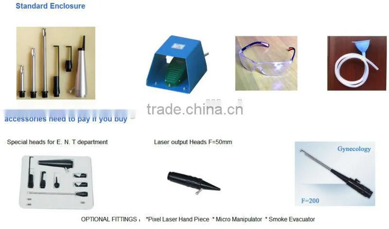 Skin surgery cutting Co2 laser machine