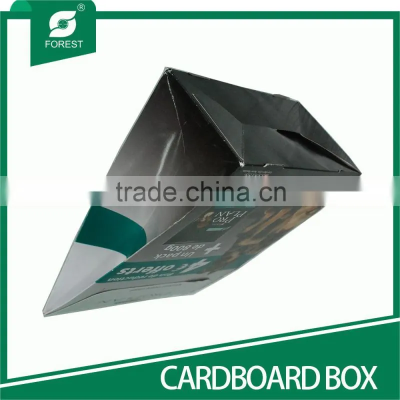 CARDBOARD FOLDING PAPER BOX FOR GOODY PETS FOOD