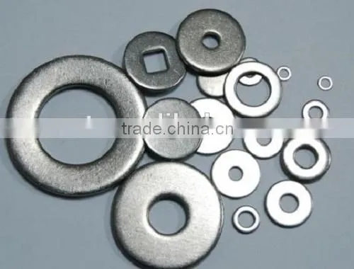 China mainland factory Plain lock washers DIN125 in Hebei Yongnian Fastener