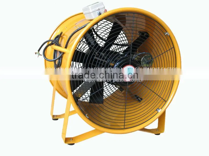 Orange 16 inch portable axial ventilation fans 380v