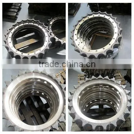 heavy machinery spare parts, Excavator Sprockets pc220,with replacement sprocket
