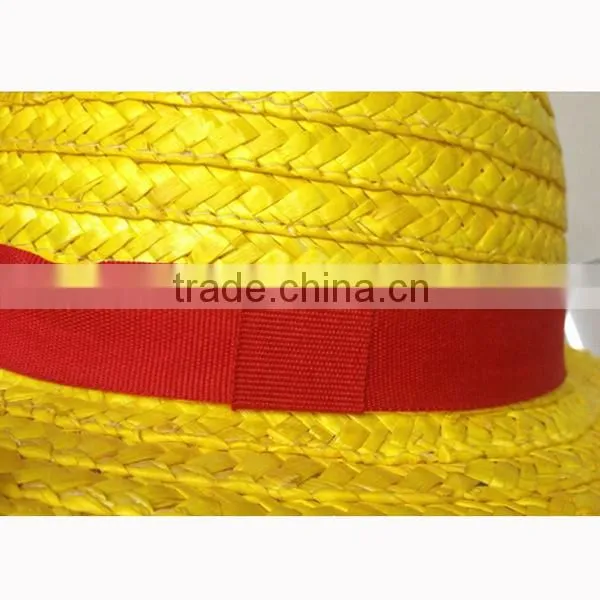 wholesales summer Natural handmade straw hats farmers straw hats from china
