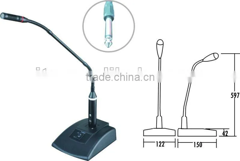 ITC T-511G Heart Shape Condenser Educational Microfone