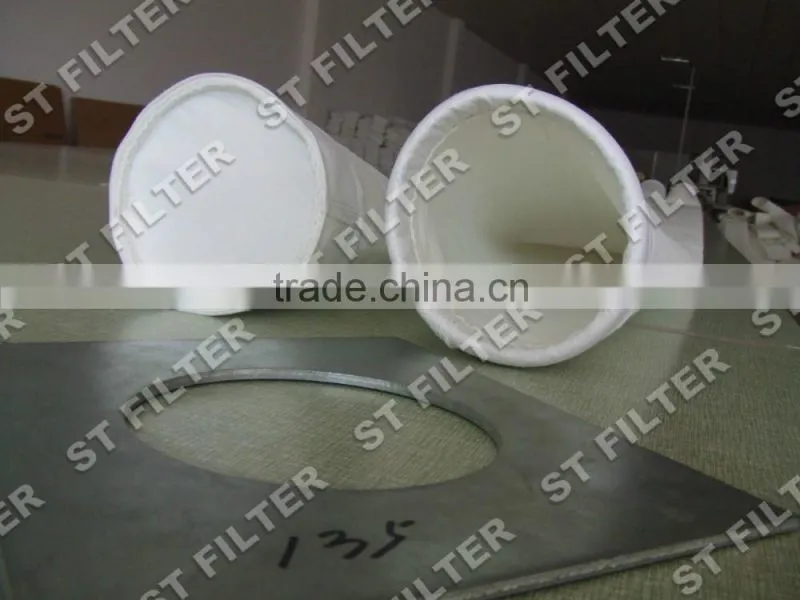 PE filter bag for cemment plant,Dia130*3600mm