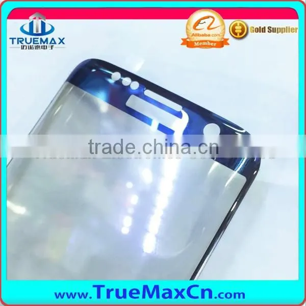 2016 prefect OEM For Samsung Galaxy s7 edge tempered glass screen protector / Full Cover 3D curved s7 edge tempered glass