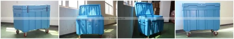 310L PE Plastic Polyethylene Box for dry ice cooling and transportation