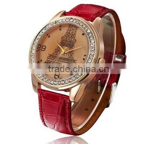 Fashion Eiffel Tower Watch