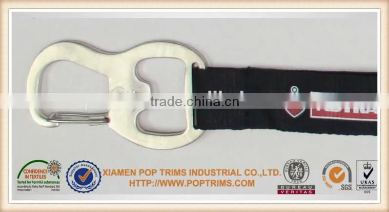 Custom bottle opener Lanyard for sale