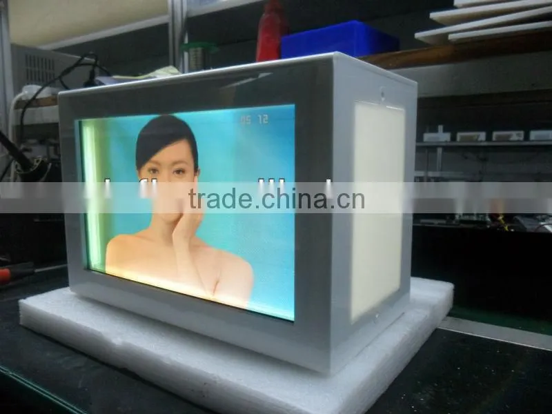 New and Cheap Transparent Video Display, 46" Transparent LCD Video Advertising Display