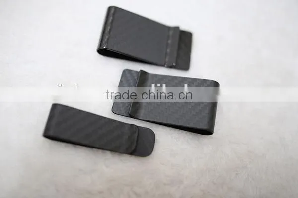 3k carbon fiber money clip, carbon fiber bill clip, carbon fiber case clip