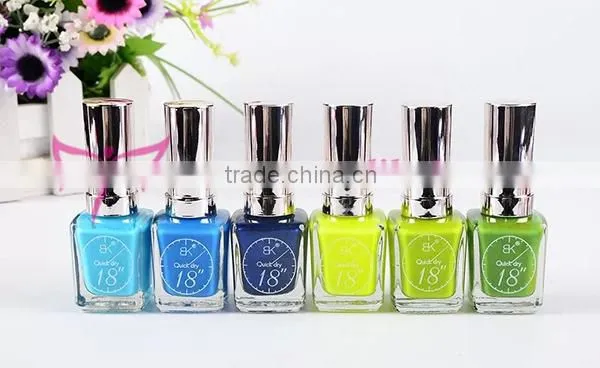 2015 new 18" quick dry bk nail polish
