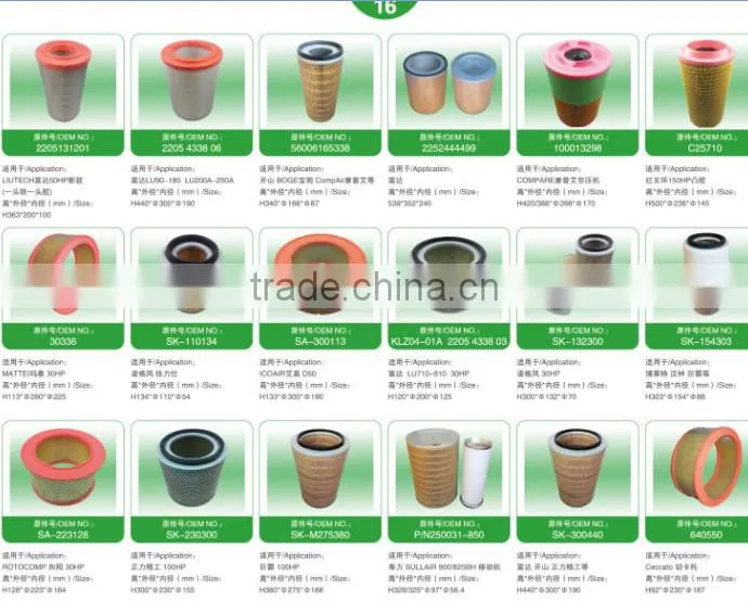 Made in China oil separator for Kobelco for Hitachi for Mitsuiseiki