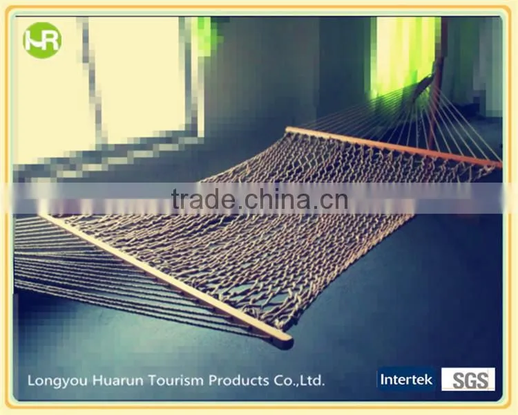 Tan Rope Camping Hammock/Net Hammock