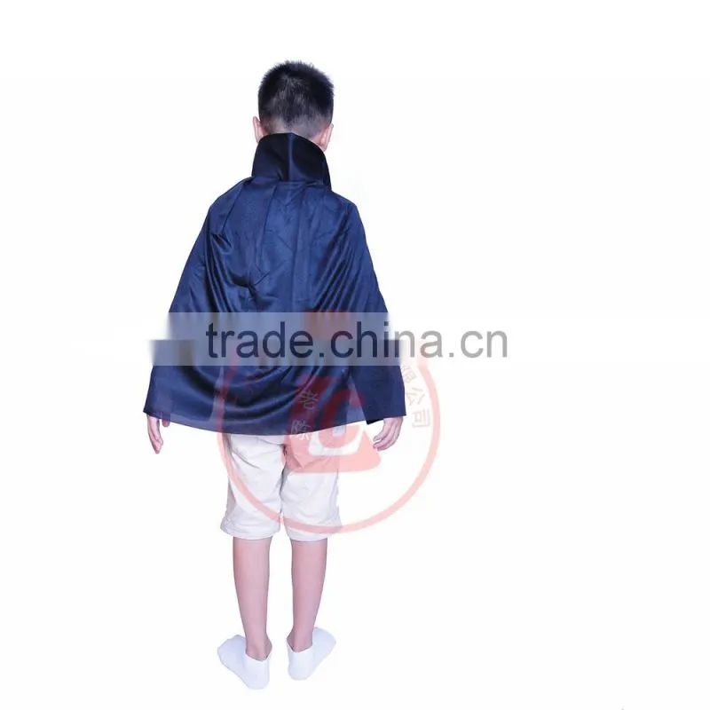 hot sales wholesale superhero cape halloween vampire satin capes for kids
