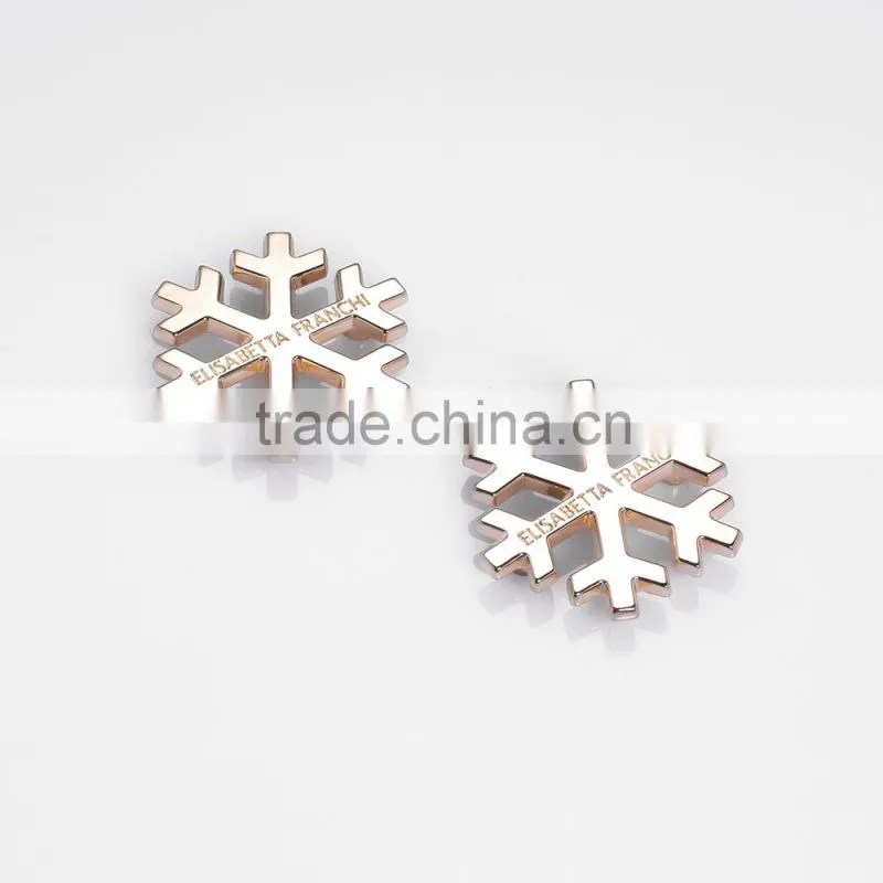OEM ODM Embossed Metal labels Fashion Metal Label Metal Brand Logo Label