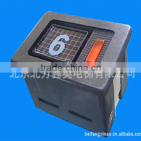 hot sale mechanical plastic push button for elevator parts