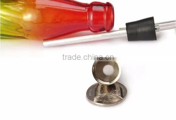 Modern design colorful glass metal water smoking pipe