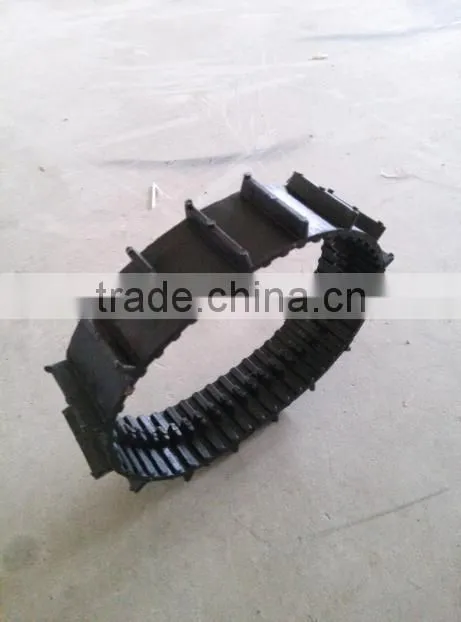 Manufacturer robot lawn mower rubber tracks 40x9.2x48