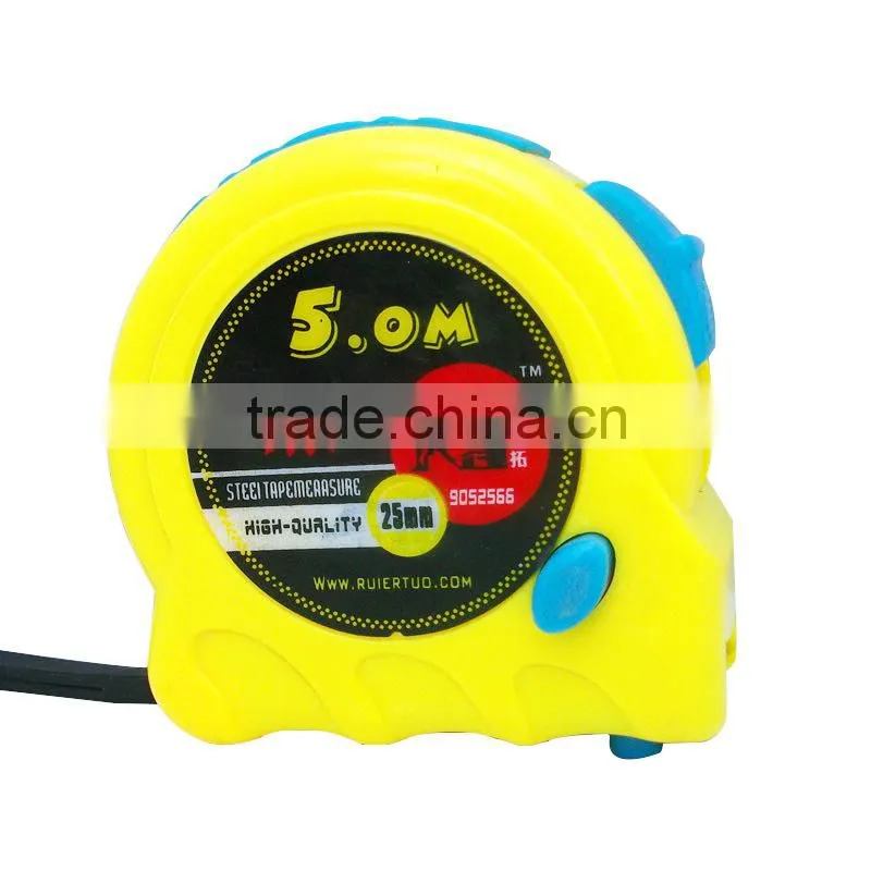 Hot sell new salable 3m 5m 7.5m 8m 10m rubber covered steel tape measuring