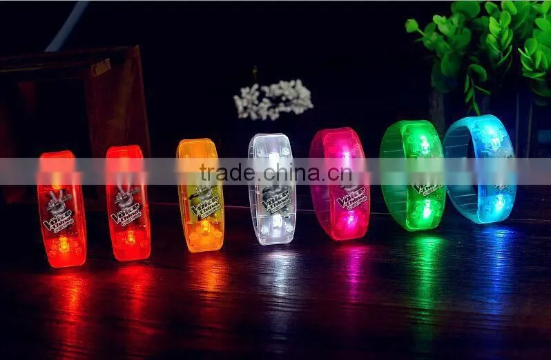 Wholesale Party/Star Live Concert Supplies Led Bracelet ,Led Sound Control Bracelet/Bangle/Wristband