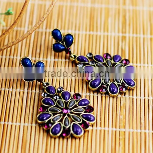 custume jewelry inventory plain small dubai gold jewelry earring