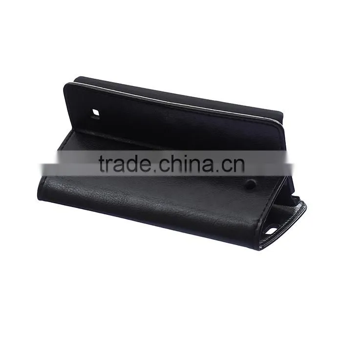 Wholesale Flip Cover Leather Case For LG Spirit H440N ,For LG Spirit H440N Book Cover Stand Case