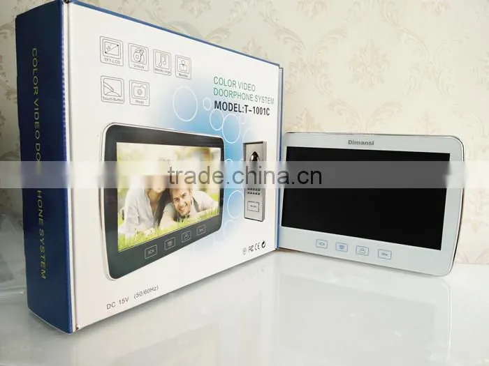2015 New Trendy Apartment Video Door Phone Intercom System Wifi Video Door Bell Night Viewer