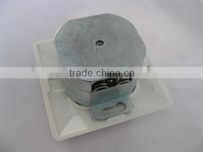 Germany type CAT6 UTP face plate)80*80mm