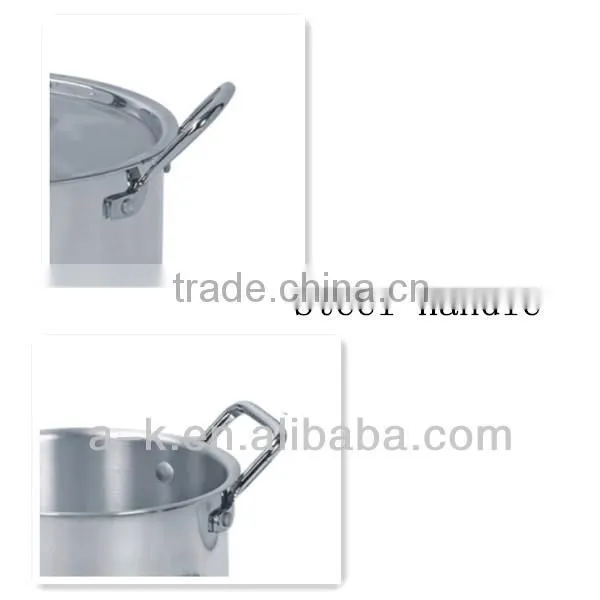 Best selling heavy aluminium cookware with lids