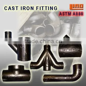 ASTM A888 cast iron pipe fitting