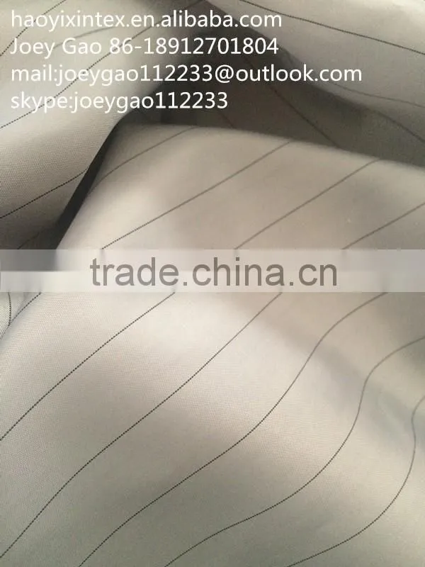 Stripe AntiStatic Taffeta Fabric
