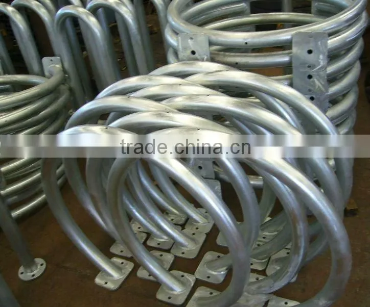 Hot-dip Galvanized Circle Bicycle Racks