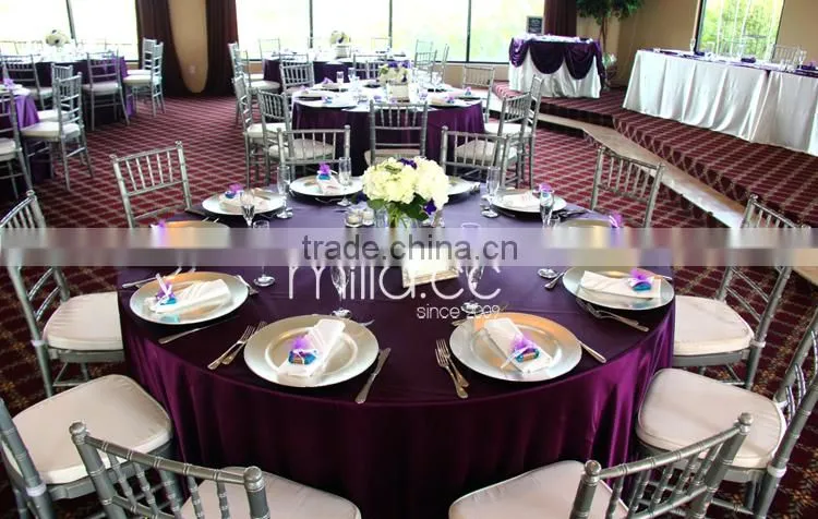 Satin cheap table cloth
