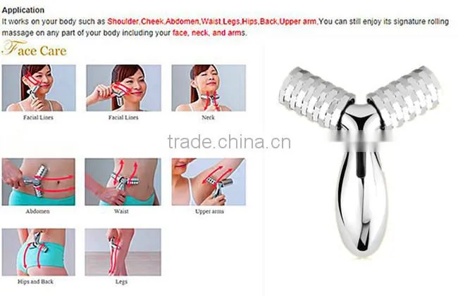 OEM Personal Care Y Shape Full Body Massage Roller Beauty Equipment