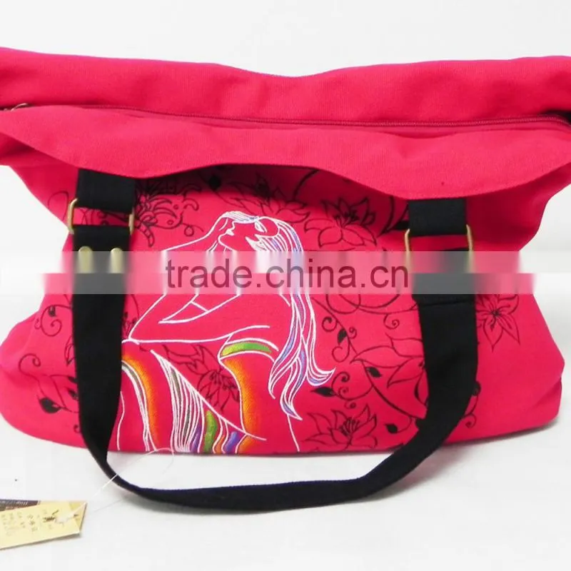 Young Girl Printing Tote Bag for Women