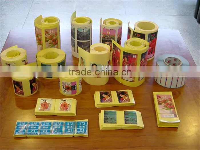 Self-adhesive barcode sticker label