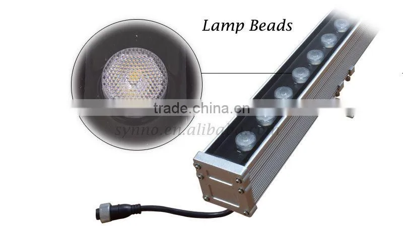 china manufacture supplier l18w 24w 36w 72w led wall washer light