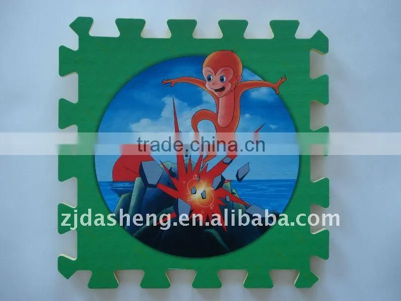EVA kid mat with heat transfer printting