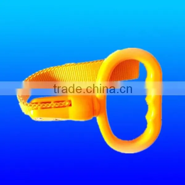 Plastic bus handle/flying ring