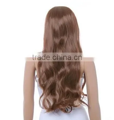 2014 60cm long curls pear wig kindness elegant repair gentlewomen synthetic hair wig