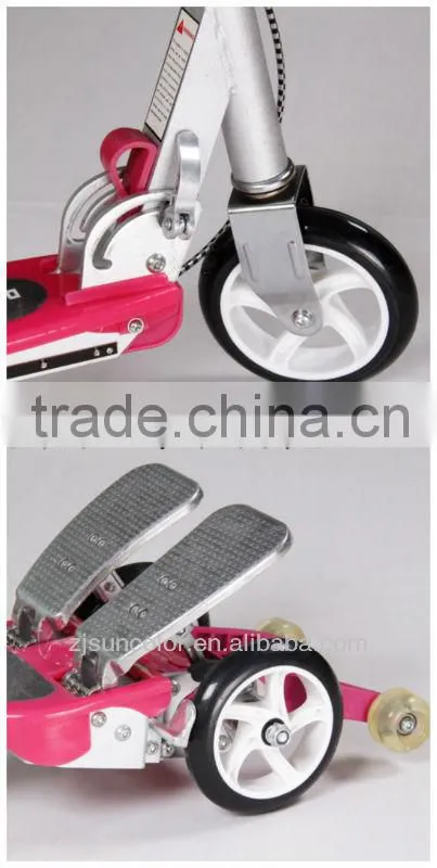 Dual Pedal Scooter For kids With Adjustable Handlebar Height