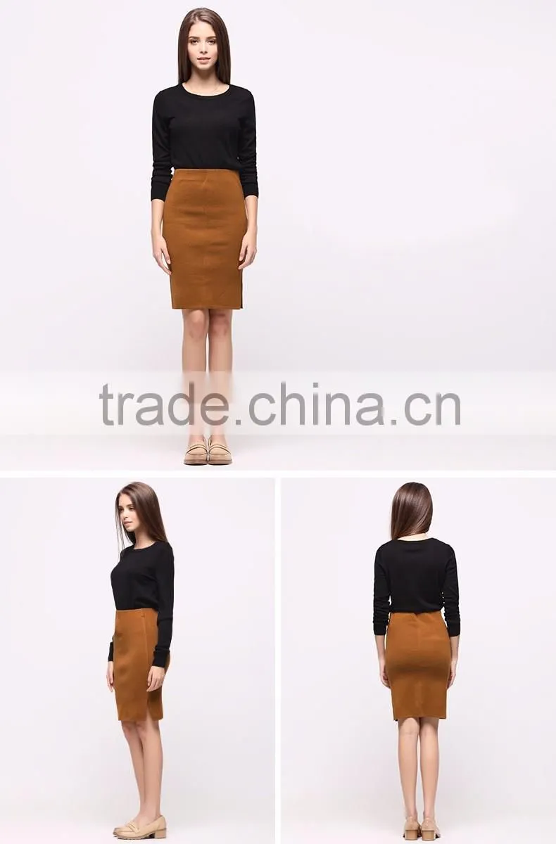 Wholesale comfortable ladies long skirts,relaxation women's skirts