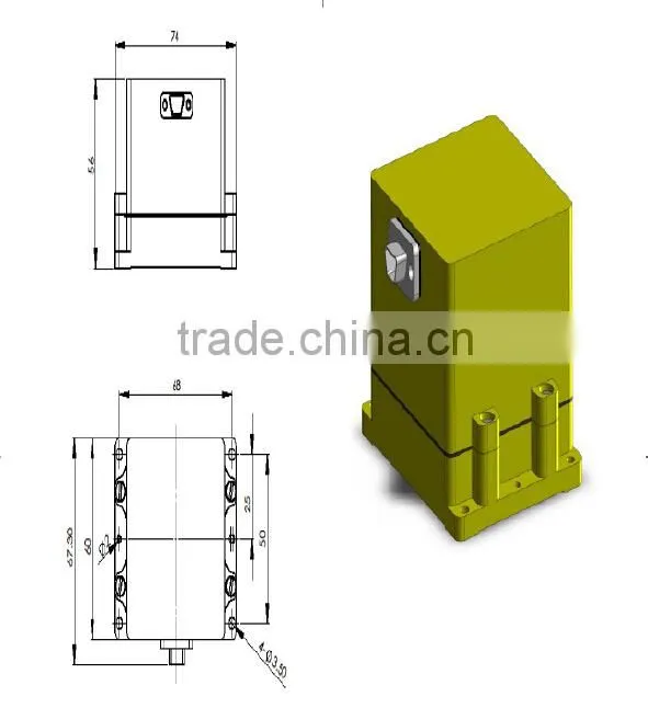 High Performance Dynamic Measurement IMU Output 3D Position Data