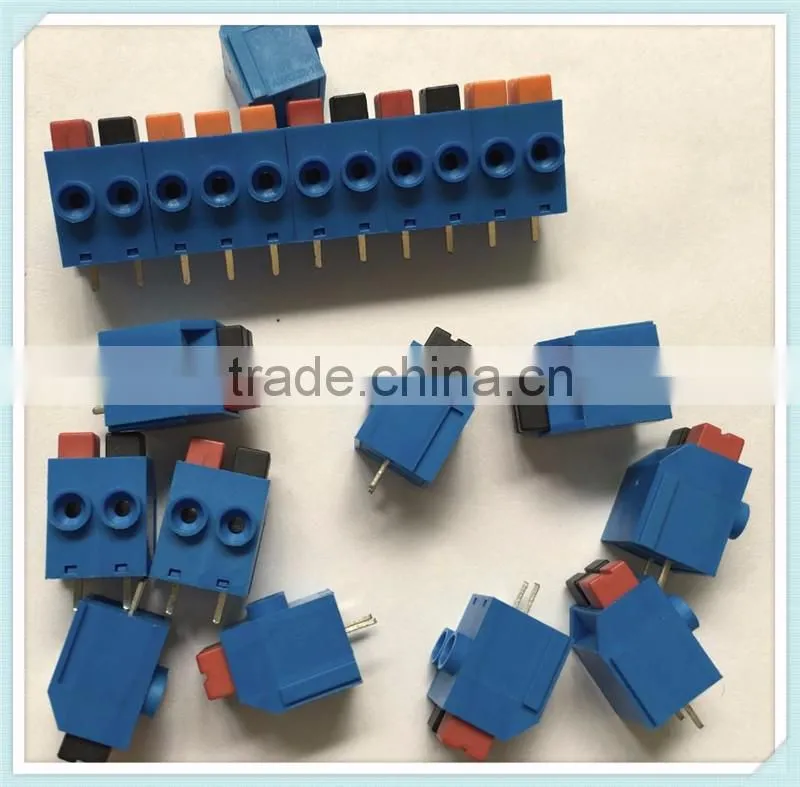 Factory Price screwless terminal block connector wago type terminal blocks