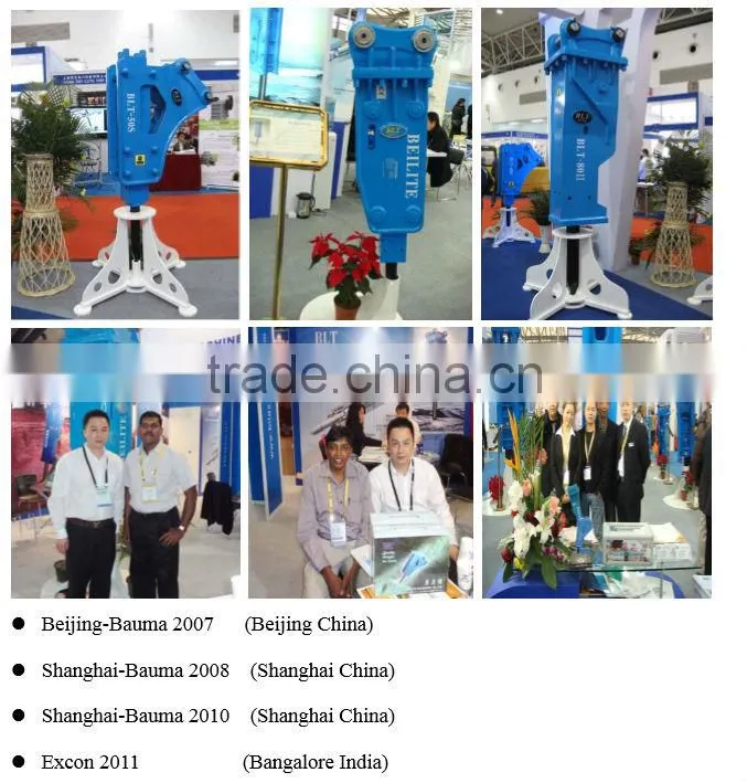 11to 16 Ton excavator hydraulic stone breaker machine
