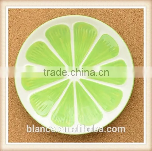 decorative ceramic fruit plates in fruit painting